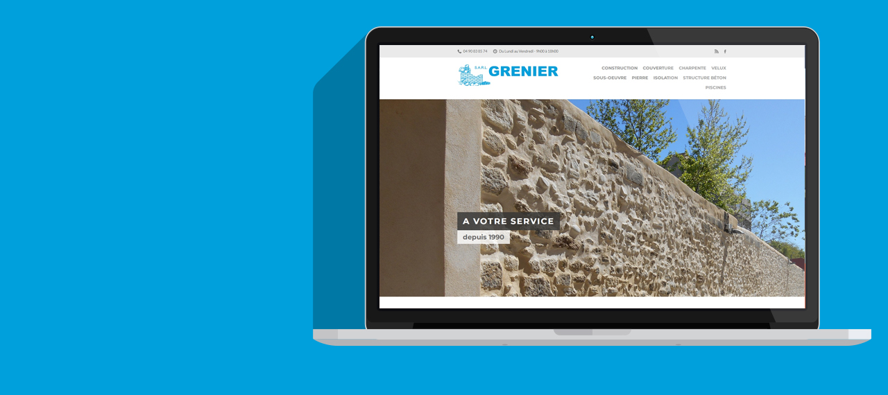 Site Wordpress SARL Grenier