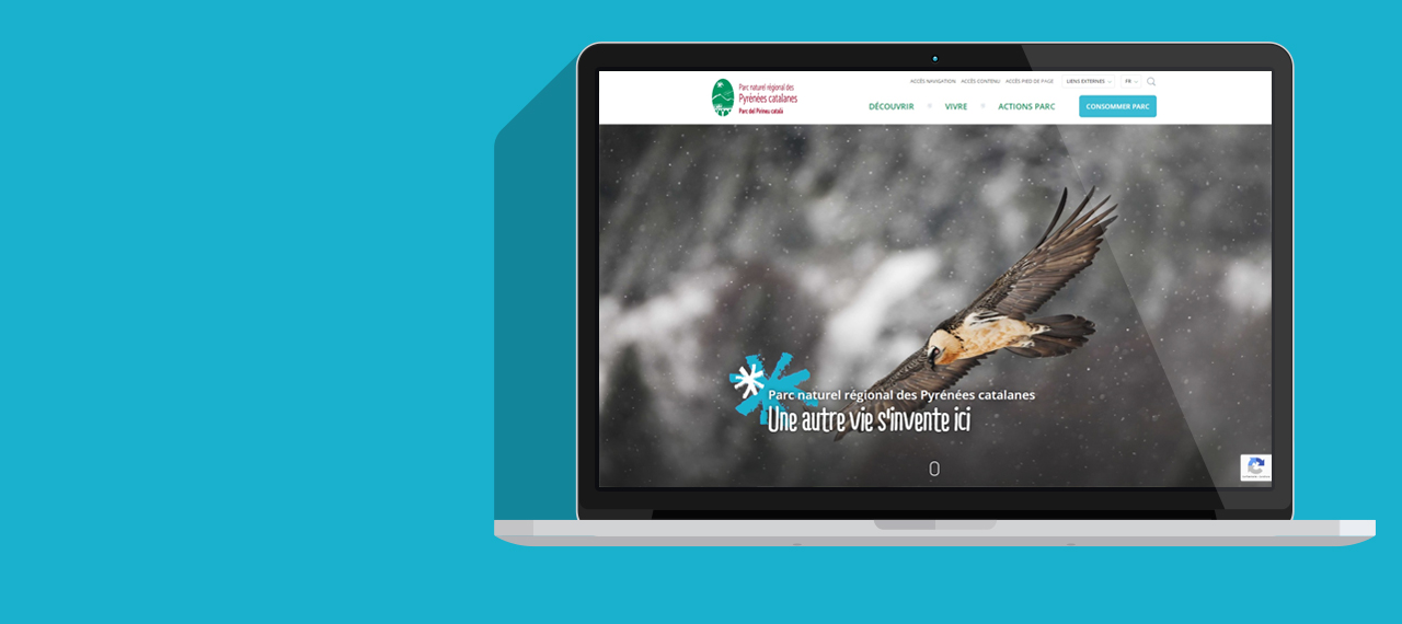 Site Wordpress Parc naturel régional des Pyrénées Catalanes