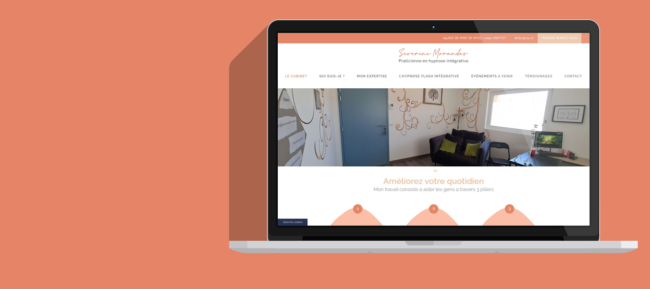 Site Wordpress Séverine Morandas