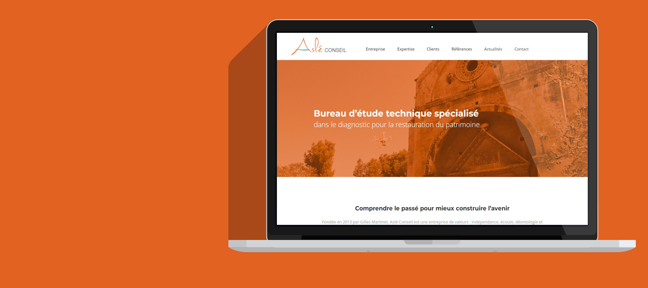 Site Wordpress Aslé Conseil