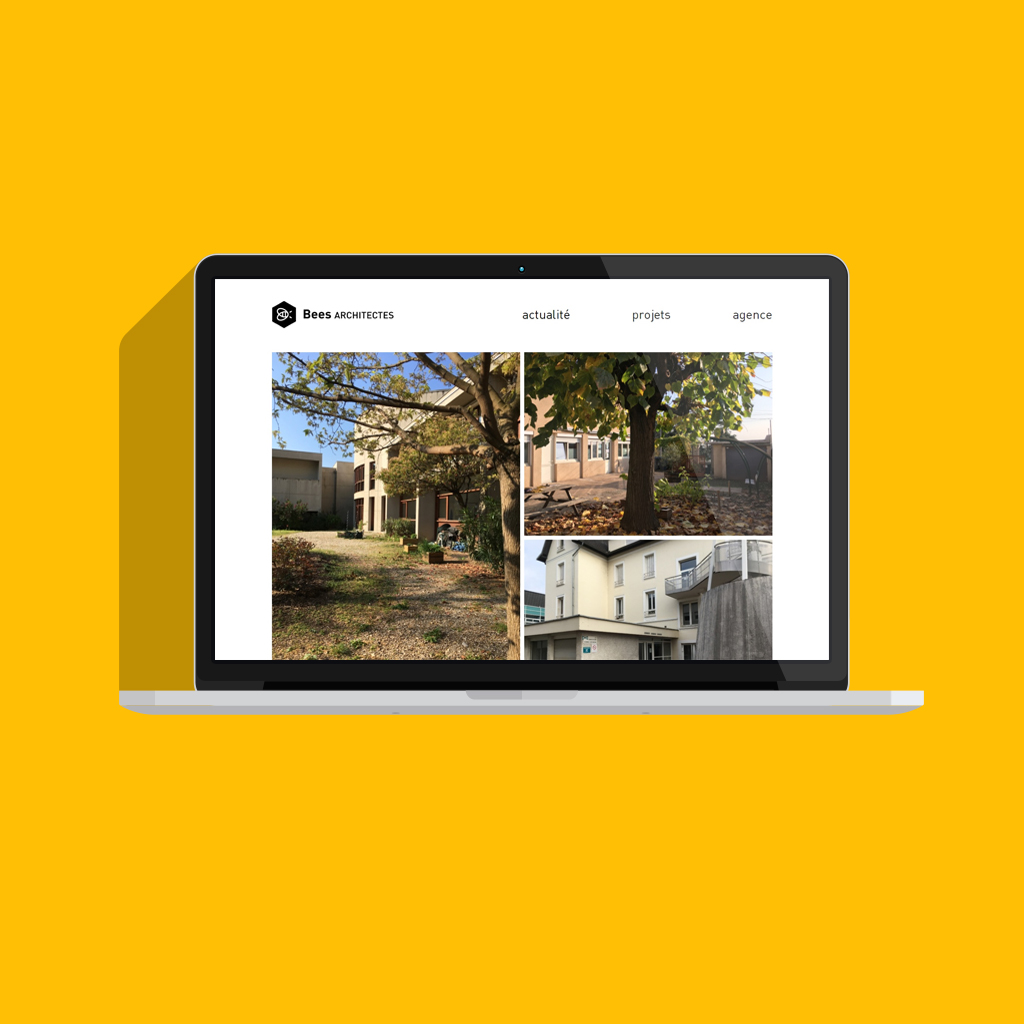 Site Wordpress Bees Architectes Audrey Prud'Homme