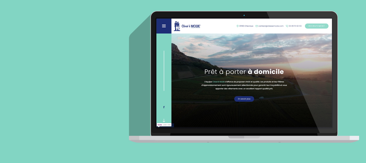 Site Wordpress Class'é Mode