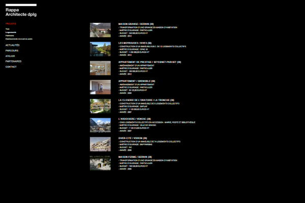 Site Wordpress Rappa Architecte Site Wordpress Rappa Architecte - Portfolio